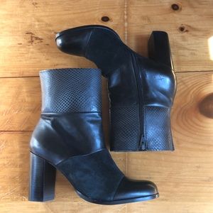 NWT Musse & Cloud Heeled Boots Size 38